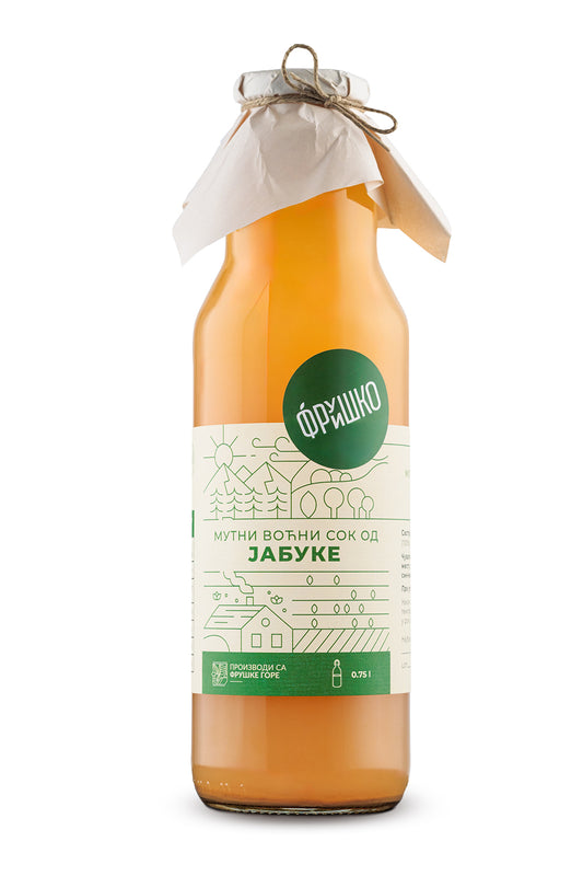 Мутни воћни сок од јабуке